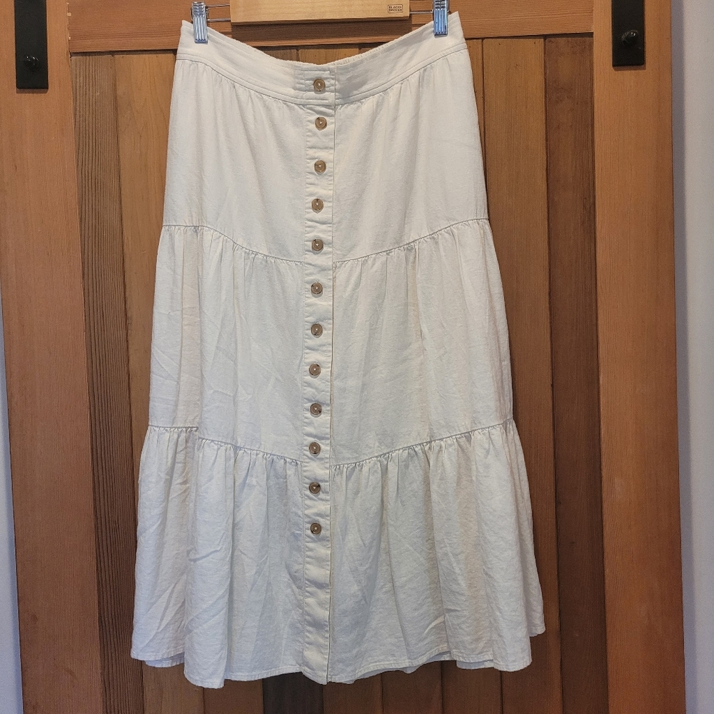 Cream Skirt